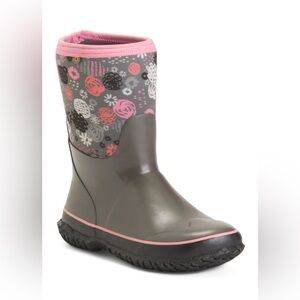 Bogs toddler size 8 girls gray